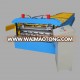 colored metal trapezoidal roof panel roll forming machine