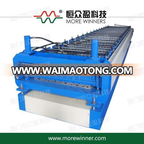 Automatic new china color metal corrugated wave roof panel roll forming machine